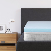 Flash Furniture MR-M35-3-F-GG Capri Comfortable Sleep 3 inch Cool Gel Memory Foam Mattress Topper - Full